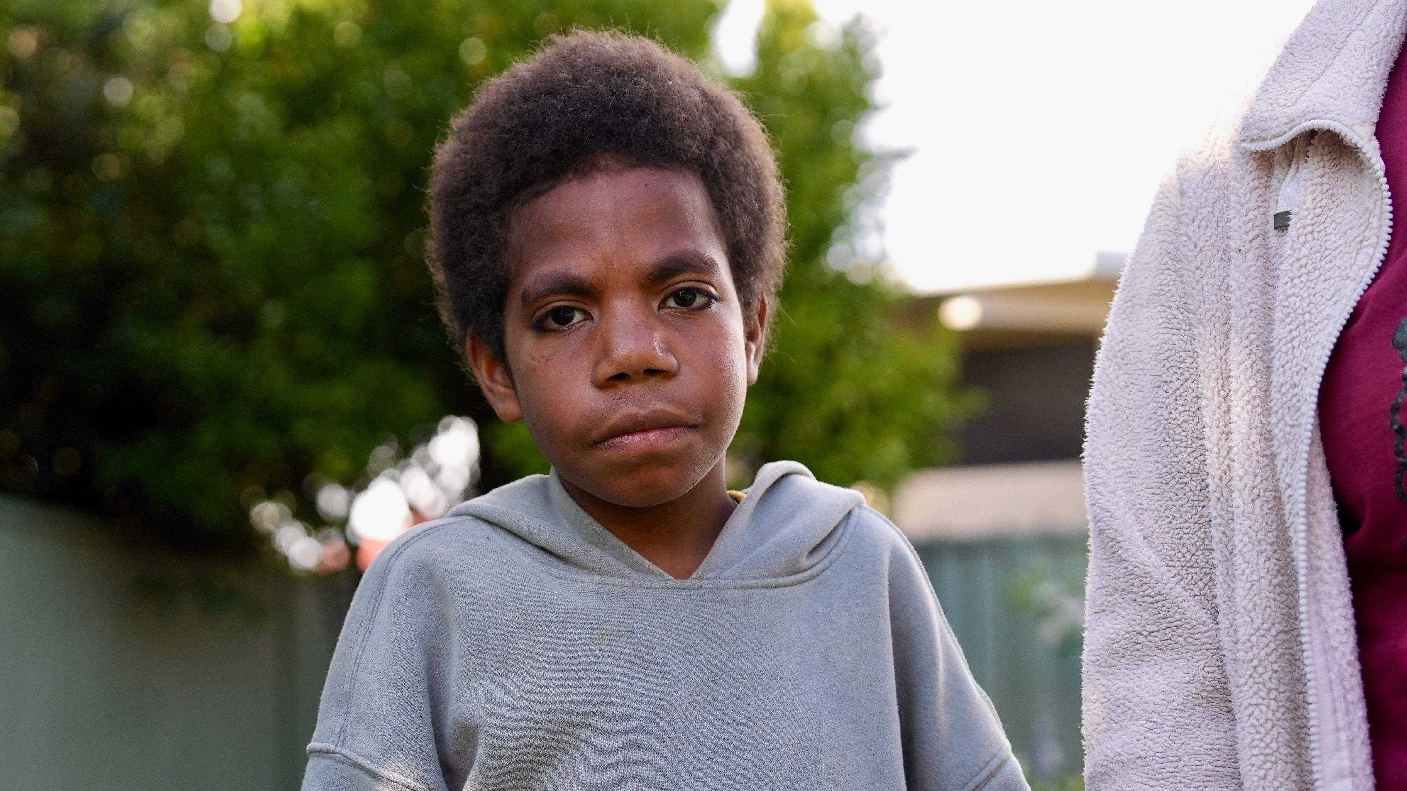 A teen boy from Vanuatu