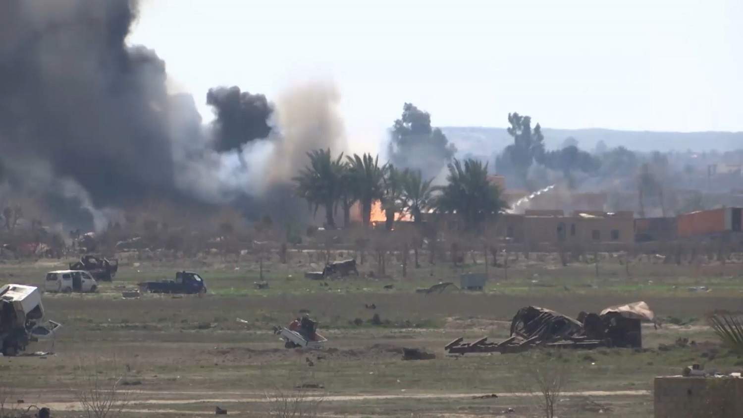 The town of Baghouz was the last stronghold of Islamic State.