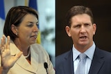 Anna Bligh and Lawrence Springborg