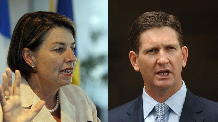 Premier Anna Bligh and Oppn Leader Lawrence Springborg will campaign in Qld's south-east today.