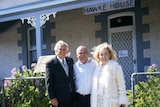 Bob, Blanche and Rocky at Hawke House