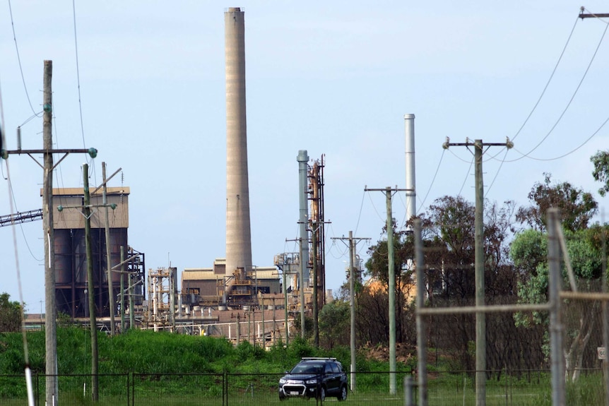 Queensland Nickel refinery at Yabulu.