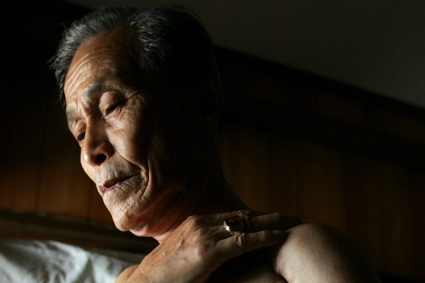 Atomic bomb survivor Sumiteru Taniguchi