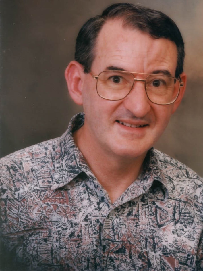 Photo of Ron Smith wearing glasses from when he was younger.