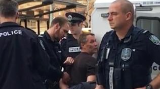 Gordon Marshall was arrested in the CBD