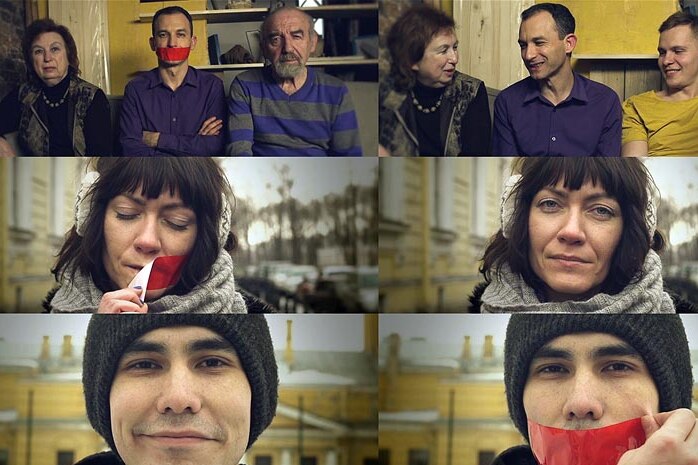 A still from a video by Kseniia Khrabrykh