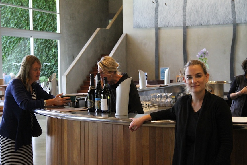 Cellar door manager, Emily Bromell