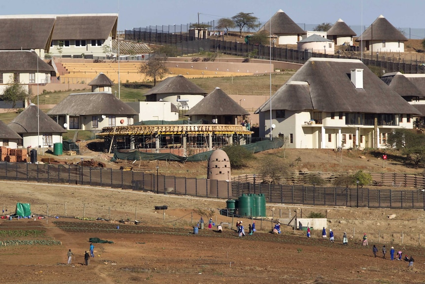 A general view of the Nkandla home of South Africa's President Jacob Zuma