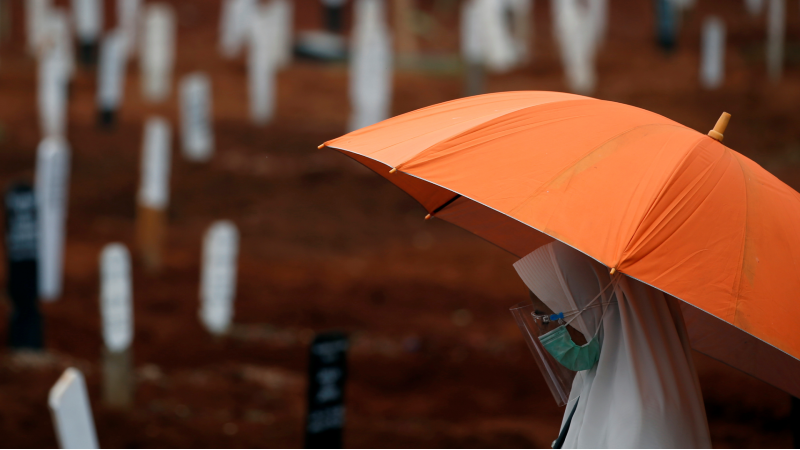 Orphans - Woman mourning