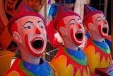 Everyone loves the clown game at the Toowoomba Royal Show.