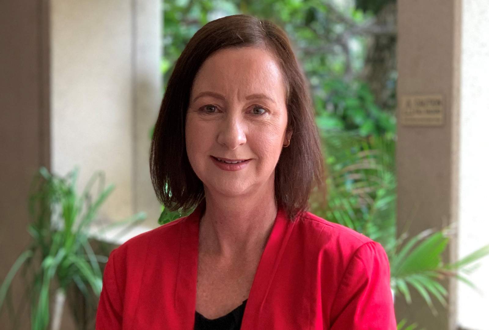 Queensland Health Minister Yvette D'Ath at Parliament