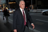 Warwick Watkins leaves the Independent Commission Against Corruption in 2011.