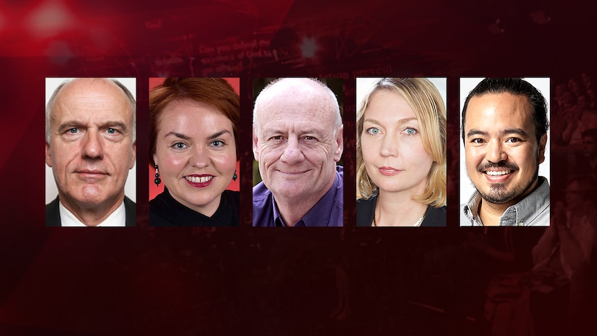 Q&A Panel for 29 July 2019: Eric Abetz, Kimberley Kitching, Tim Costello, Parnell McGuiness, and Adam Liaw.