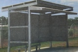 Bus shelter at Holtze jail Darwin