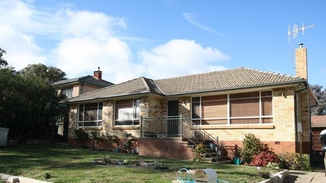 The home that once stood at 34 Chisholm Street, Ainslie.