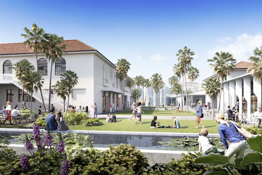 Bondi Pavilion upgrade artist impression