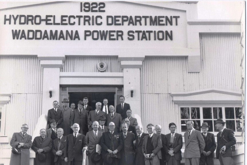 Waddamana Power Station in 1922