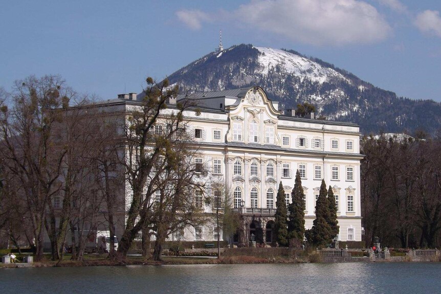 A four-level palatial home in Austria, used for the Sound of Music