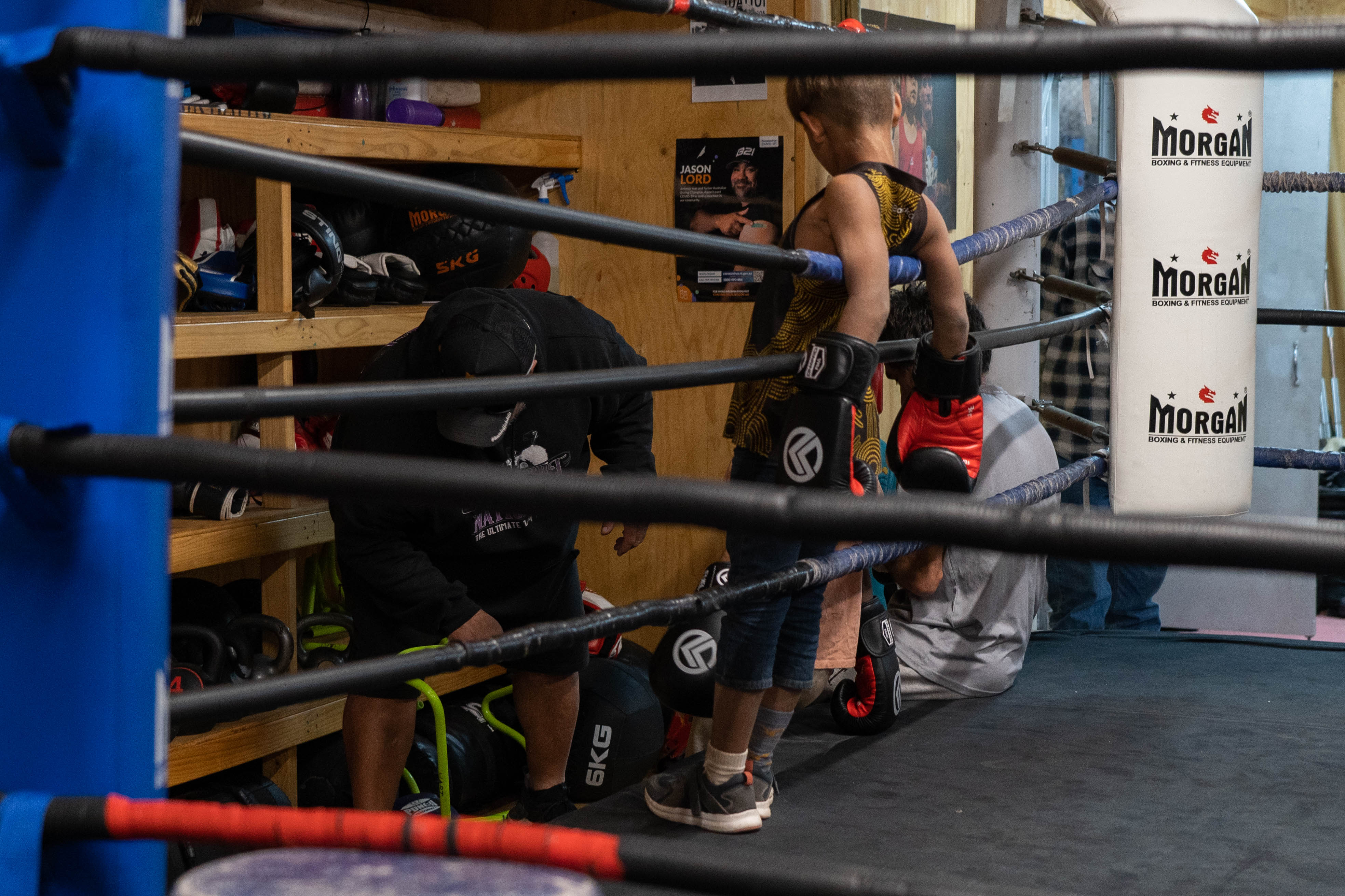 Arrernte Boxing young and old