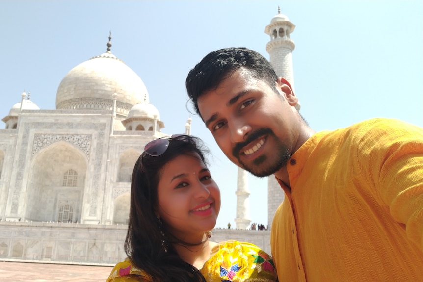 Ishan Mukherjee and husband Chitra