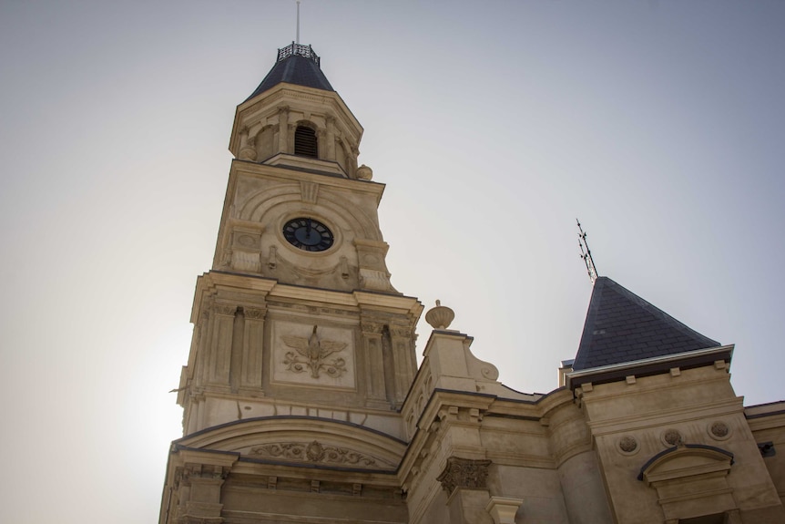 Fremantle town hall clock tower