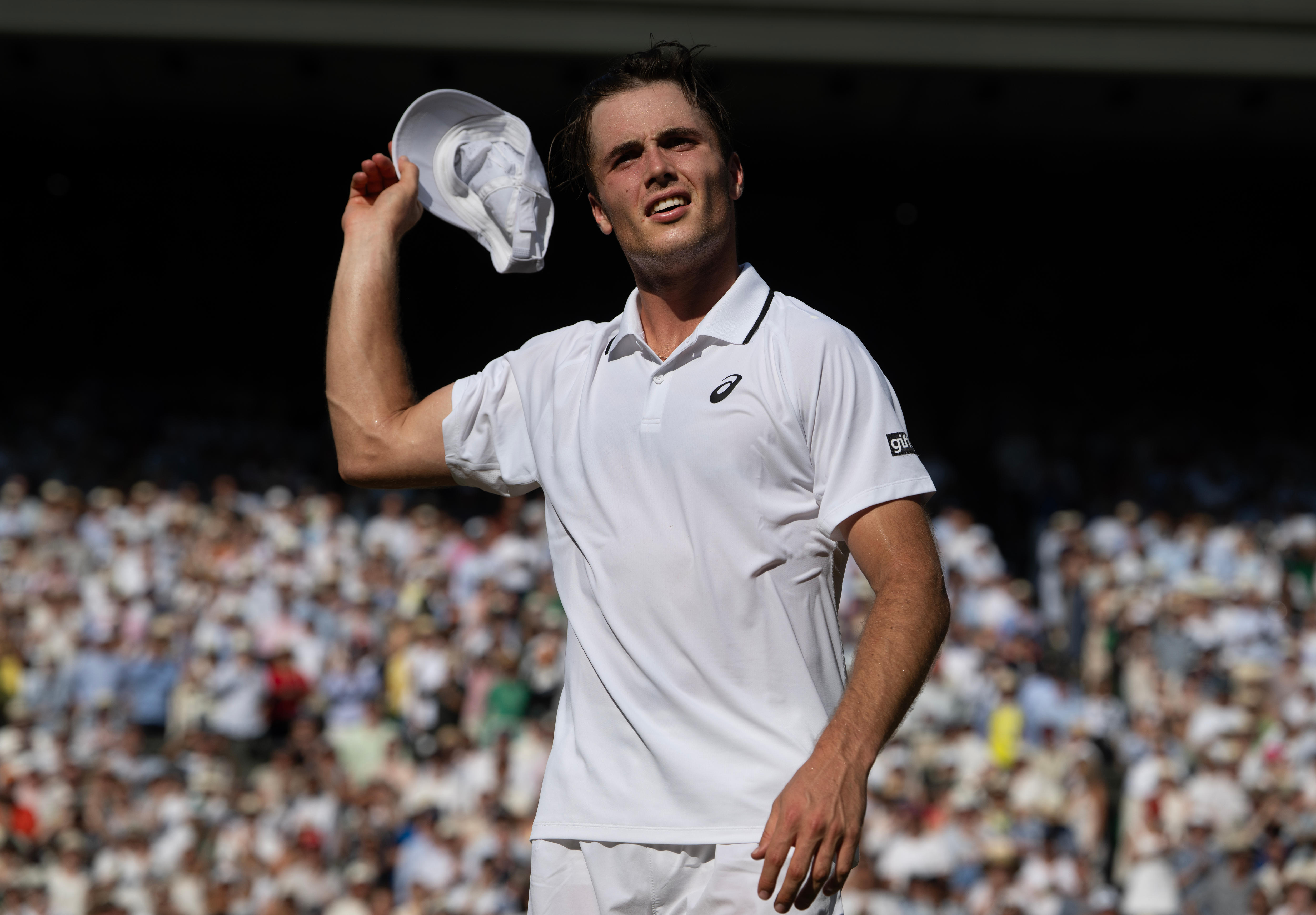 'Can't believe it': British wildcard books Wimbledon semifinal spot