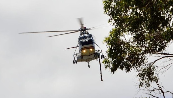 Helitac in action