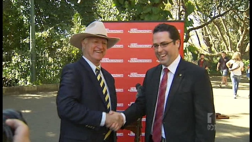 Mr Katter and McLindon announced this week the two parties will unite.