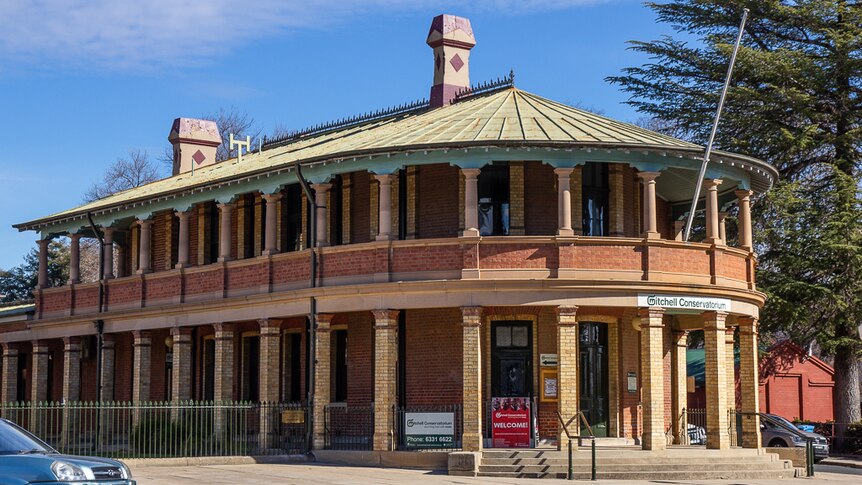 The Mitchell Conservatorium building in Bathurst.