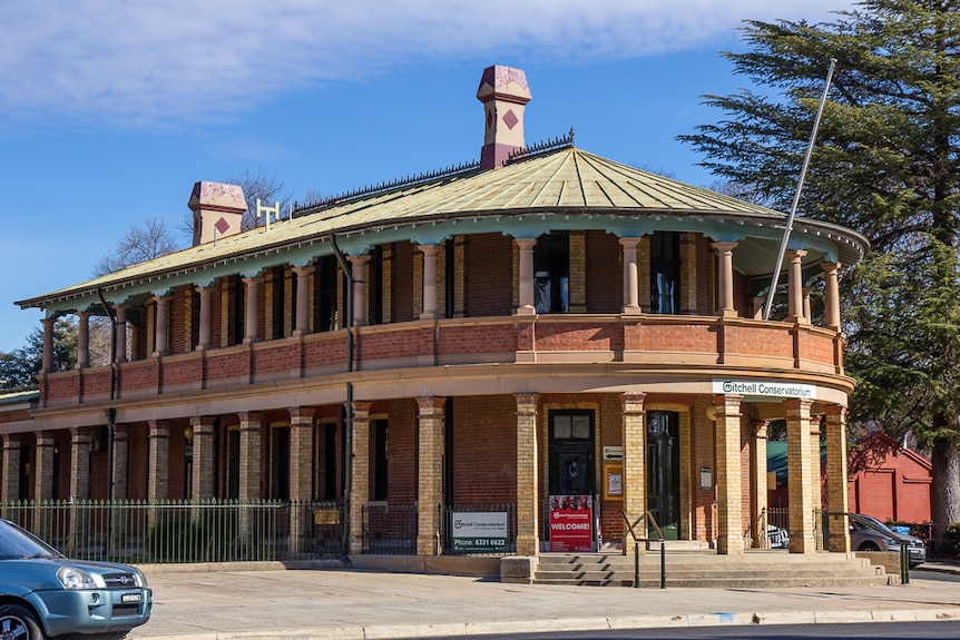 The Mitchell Conservatorium building in Bathurst.