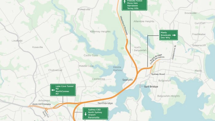 The Northern Beaches Tunnel plan.