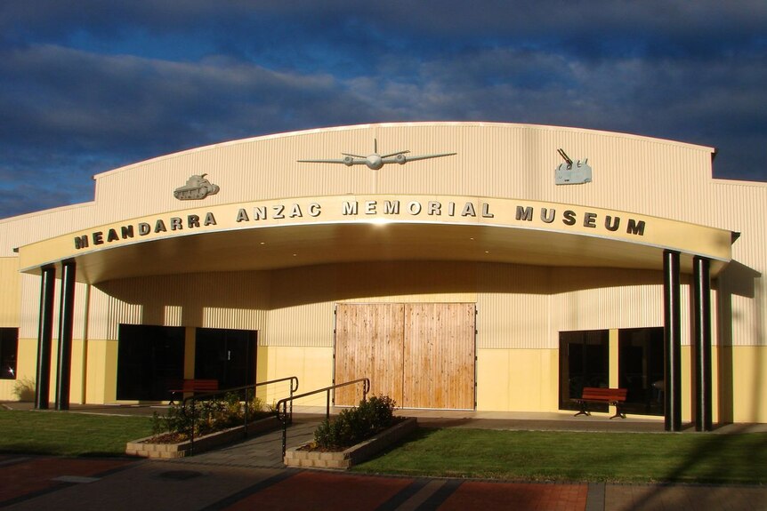 Meandarra's newly opened ANZAC Memorial Museum