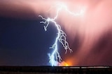 Wheatbelt lightning fire