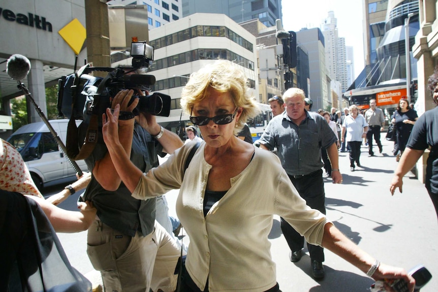 Anne Melocco, the wife of convicted ex-policeman Roger Rogerson