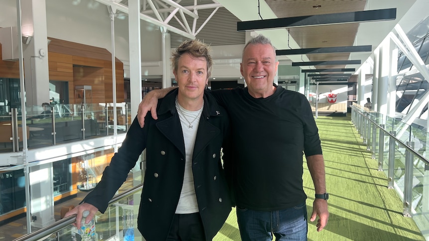 Chris Cheney and Jimmy Barnes. 
