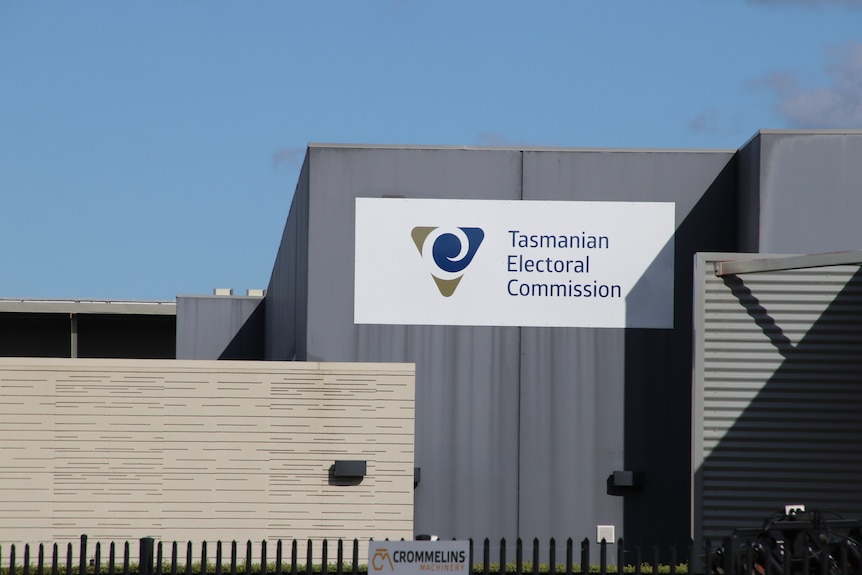 An exterior photo of the Tasmanian Electoral Commission.