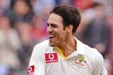 Destroyer-in-chief ... Peter Siddle rates Mitchell Johnson (L) as one of the world's best.