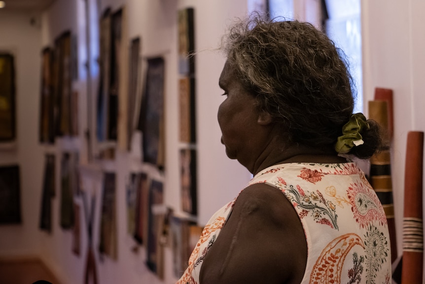 Yolngu elder Elaine Lawurrpa Maypilama