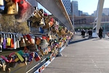 Thousands of love locks to be removed from Melbourne bridge
