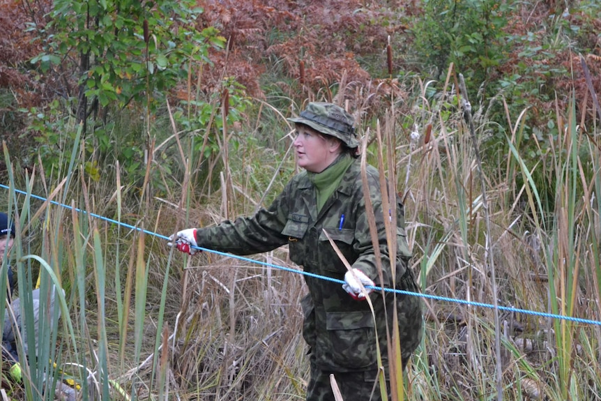 Piret Valge is a member of Women's Voluntary Defence Organisation