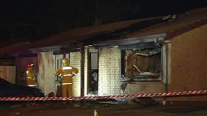 Family escaped house fire through windows