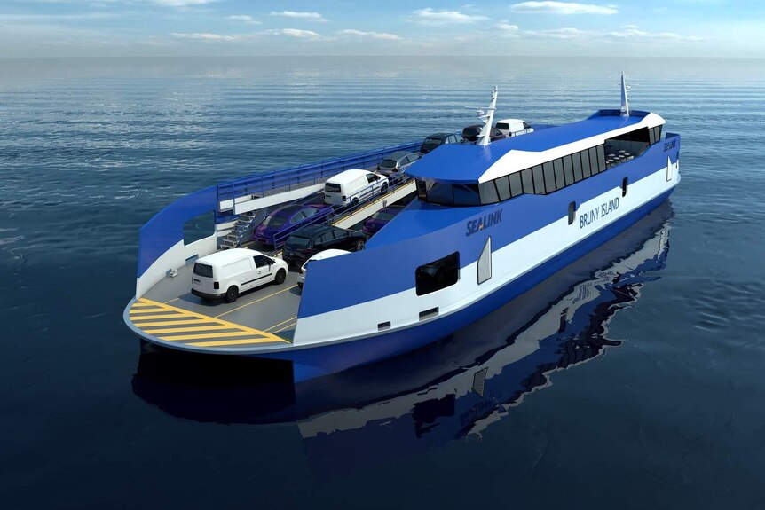New SeaLink ferry for Bruny Island