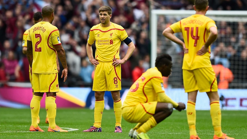 Gerrard rues FA Cup semi-final loss to Villa