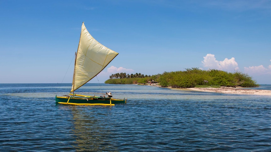 Tanduyong Island sits nearby the Magsaysay Reef, where scientists have successfully restored a patch of coral reef.