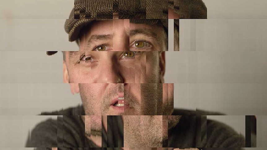 A photo collage portrait of J. David Franzke.