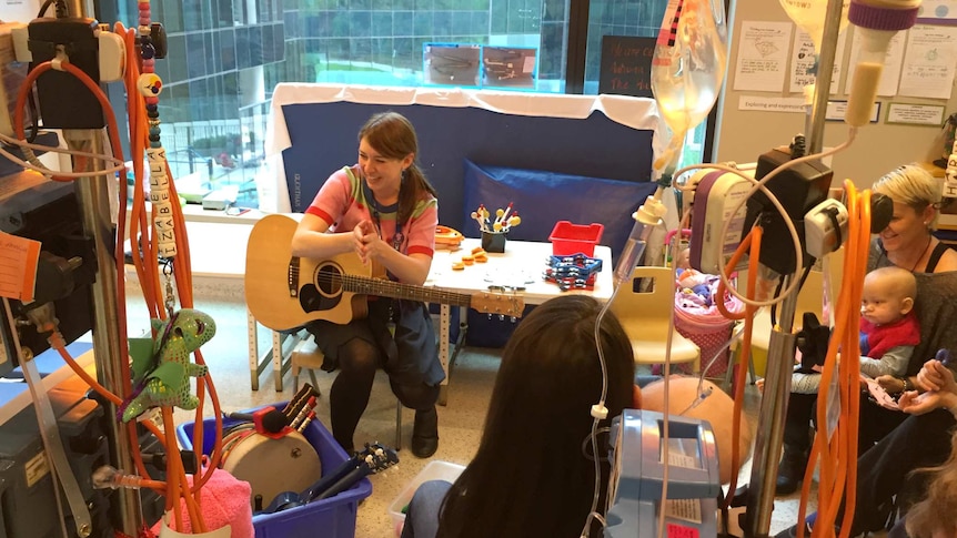 Music therapy at the Royal Children's Hospital