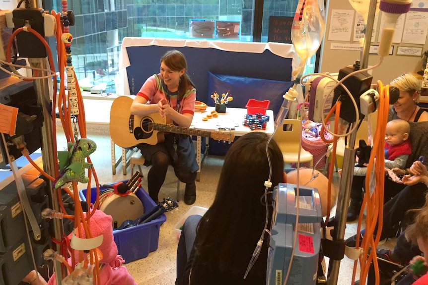 Music therapy at the Royal Children's Hospital