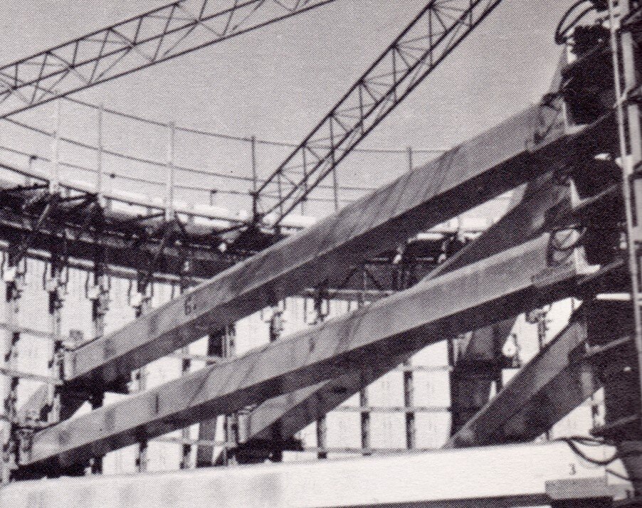 Black and white photo of 