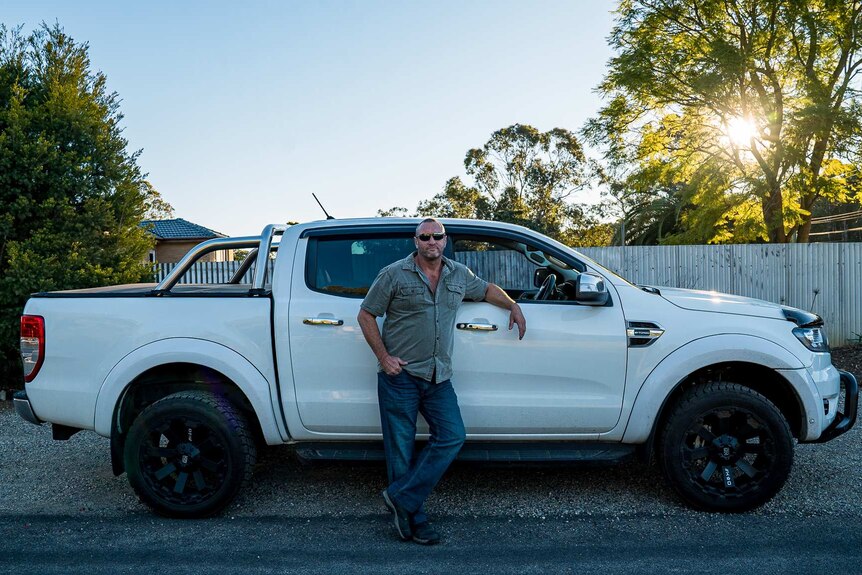 Rick with Ute