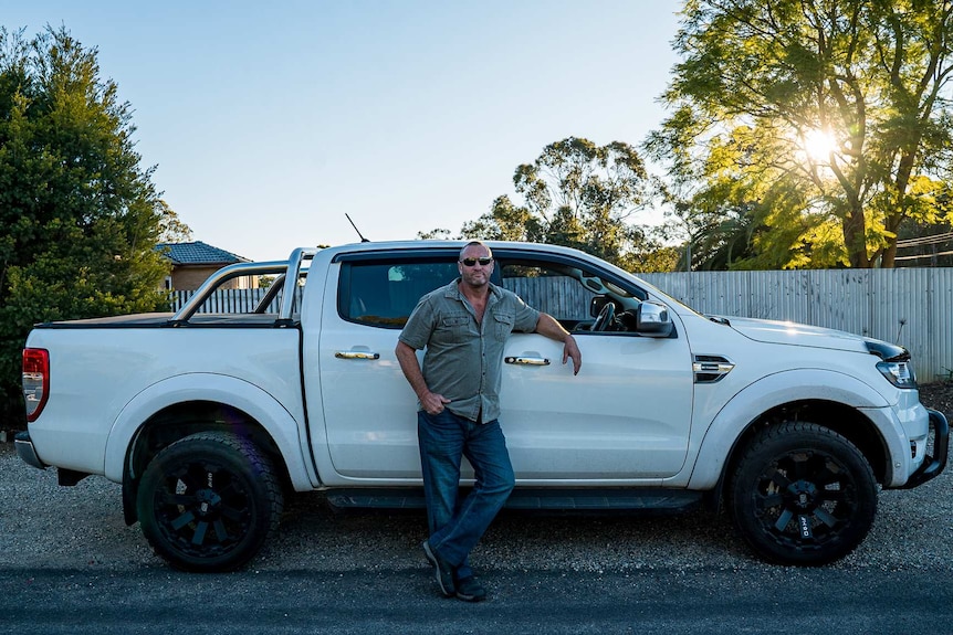 Rick with Ute